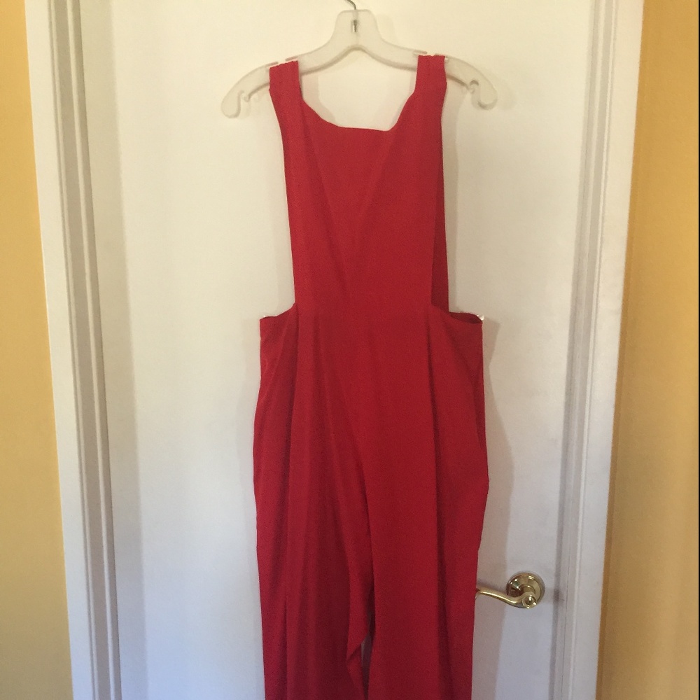 Carol Wior Red Jamsuit